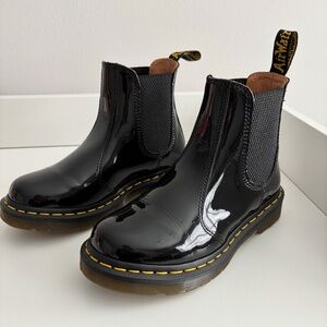 Dr. Martens Women's 2976 Patent-Leather Chelsea Boots